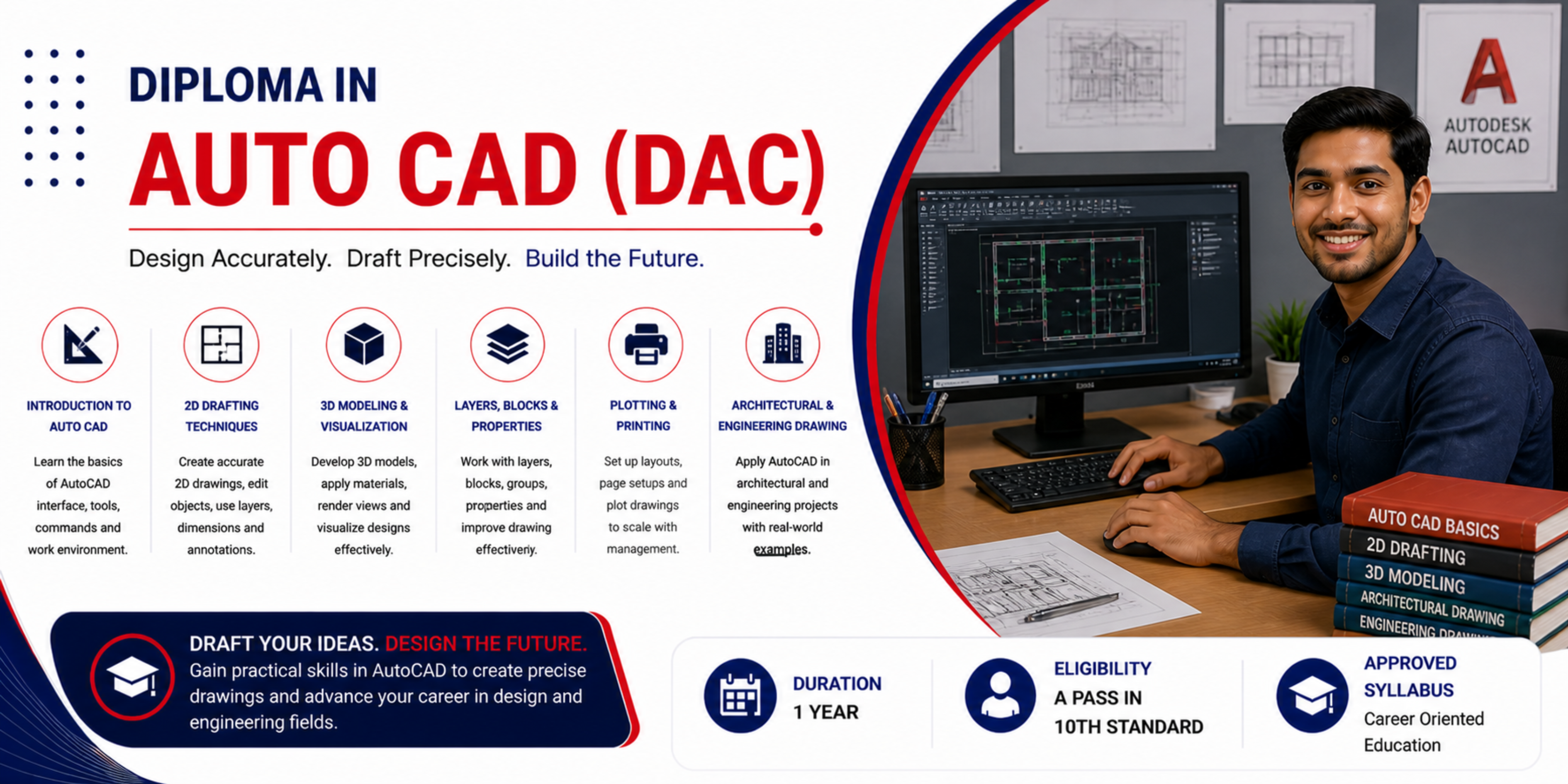 Diploma in AutoCAD (DAC) in Coimbatore